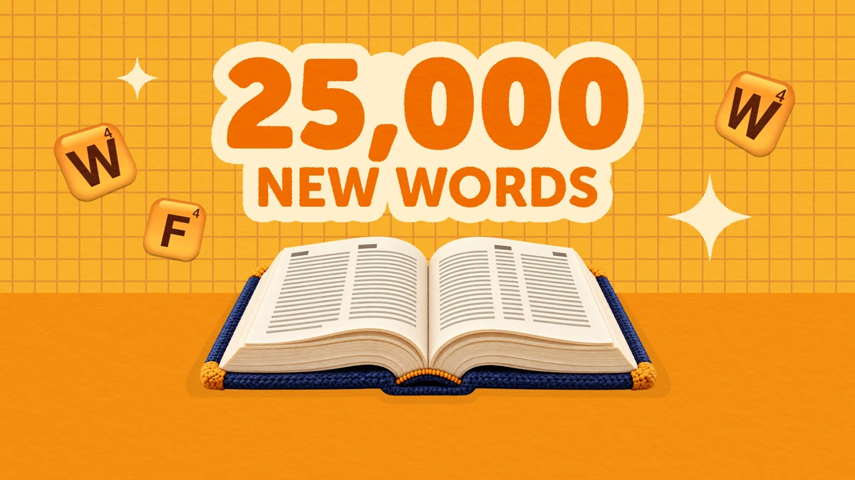 Words With Friends Word Game search result, In-app event: More words. More ways to win.