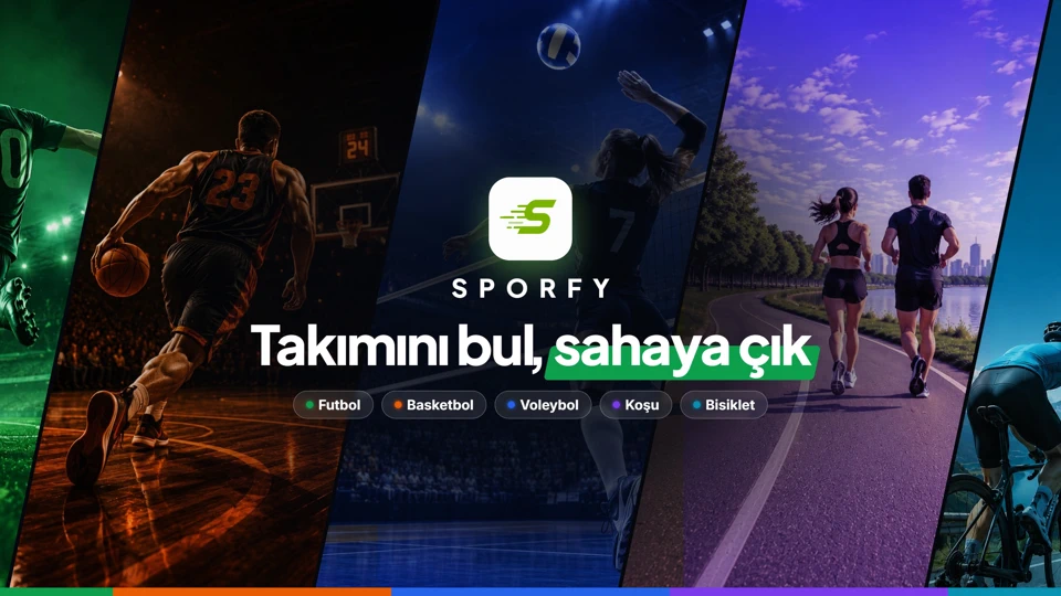 Sporfy: Takım, Maç ve Saha Bul App Store product page header