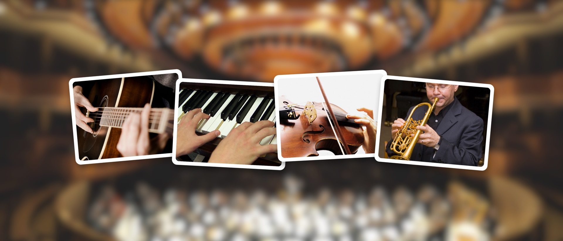 Sounds of Music product page header