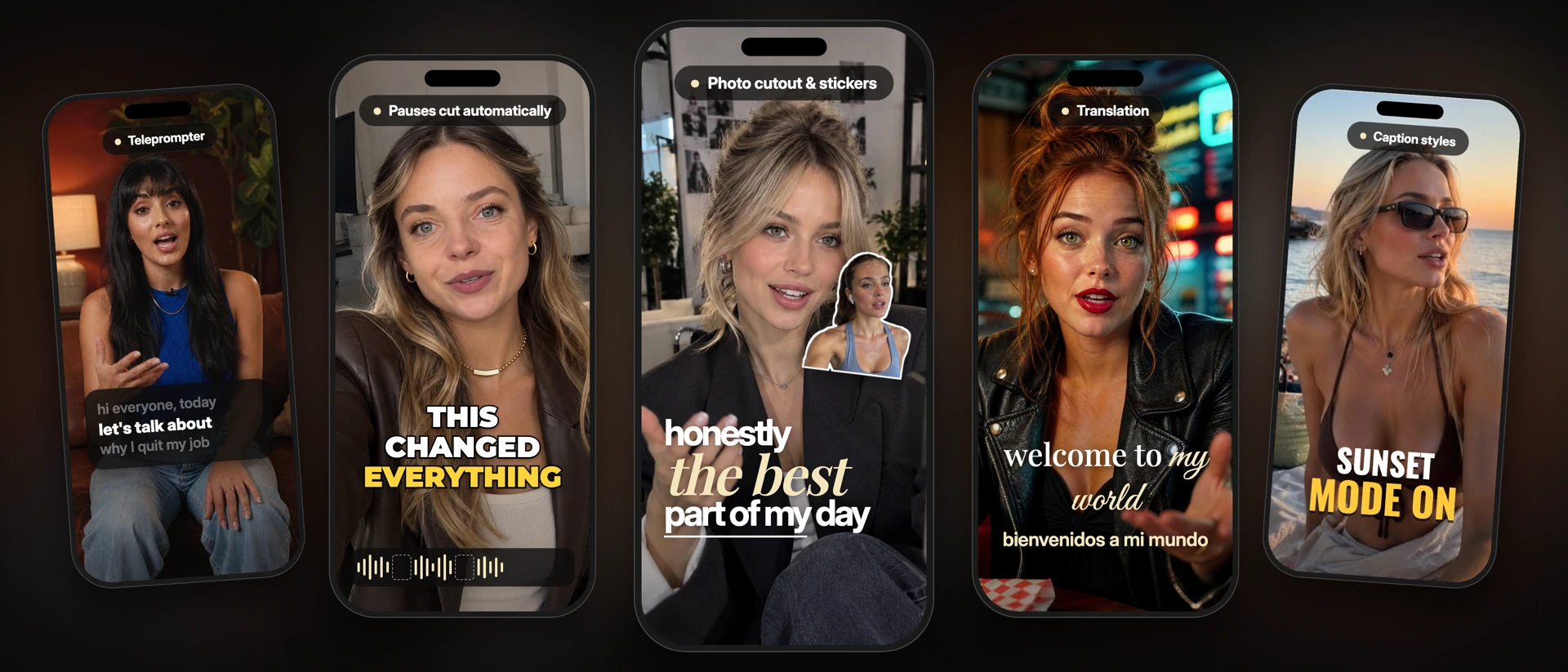Subtuli: AI Video Captions product page header