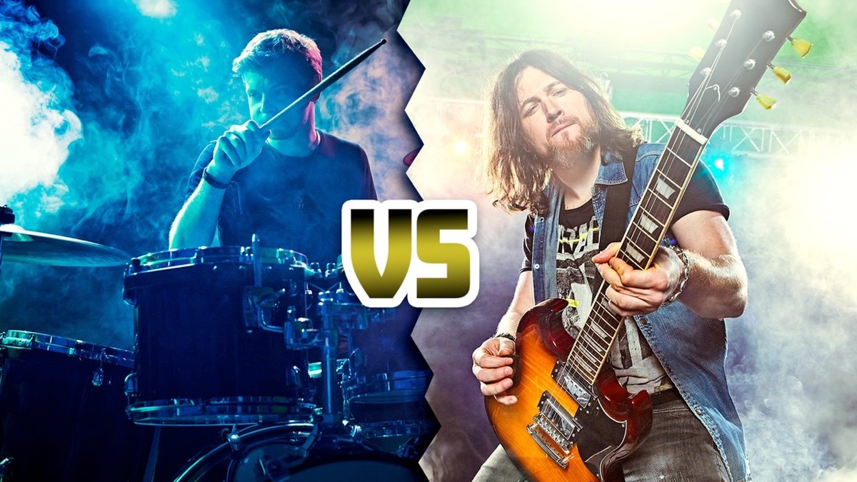Guitarist vs. Drummer Which Band Member Is Cooler? Battle Words