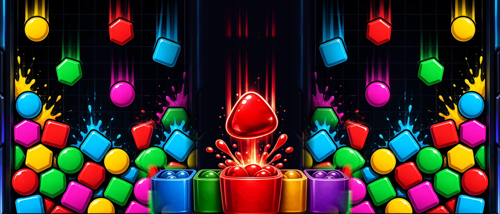 BlobDrop: Color Chain Puzzle product page header