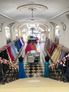 calla lily formals & prom dresses photos Elodie Gown Calla Lily / Poppy Field / 8 main image 1
