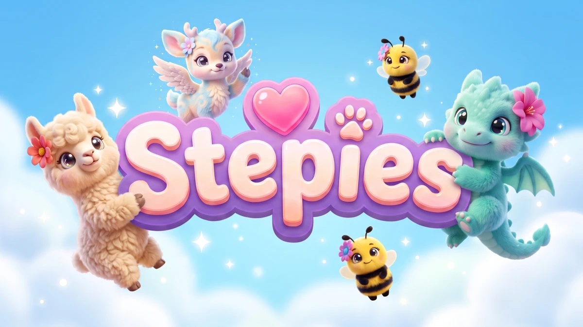Stepies: Step Counter Game App Store product page header