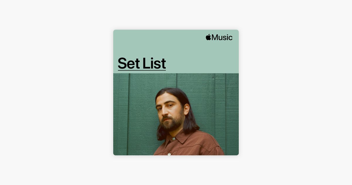 ‎Set List Noah Kahan's Stick Season Tour Playlist Apple Music