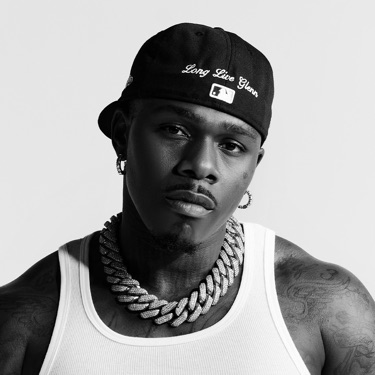 The blue jersey Charlotte worn by DaBaby in DaBaby - BOP on Broadway (Hip  Hop Music)