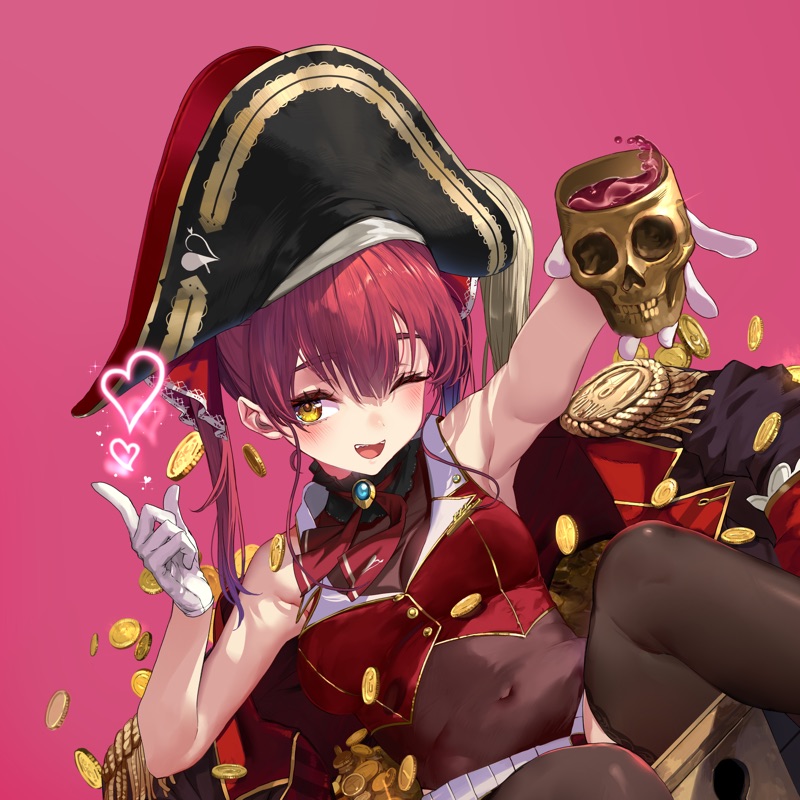 Song - I'm Your Treasure Box * You have found captain Marine in a treasure chest - Houshou marine