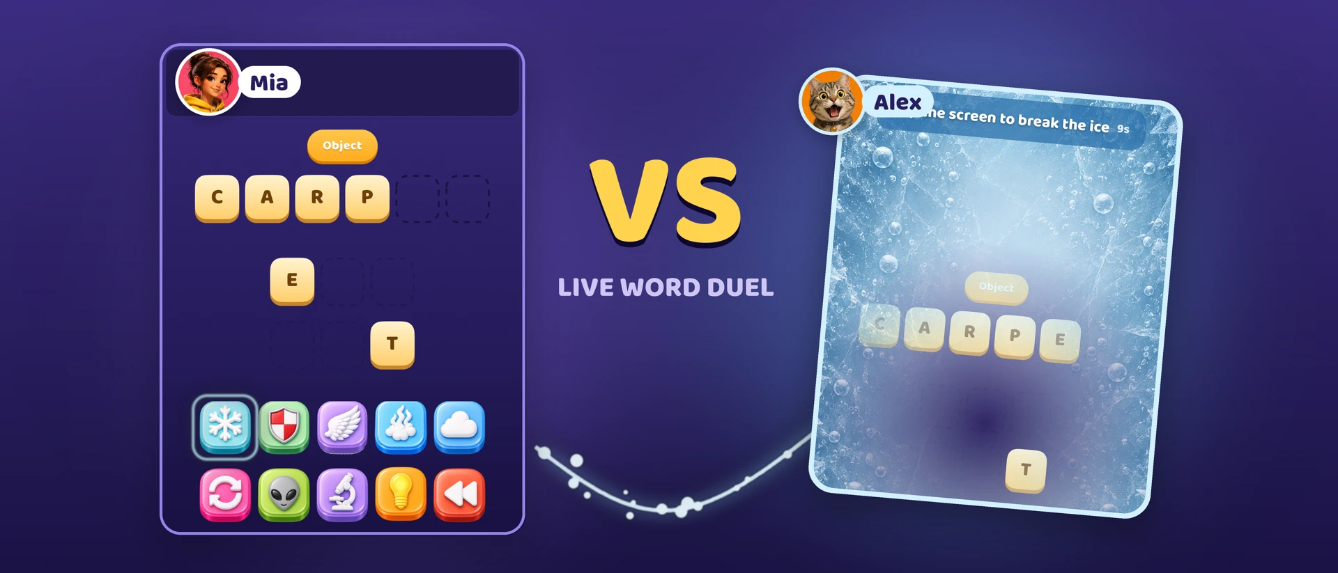 Word Clash: Word Puzzle Duel product page header