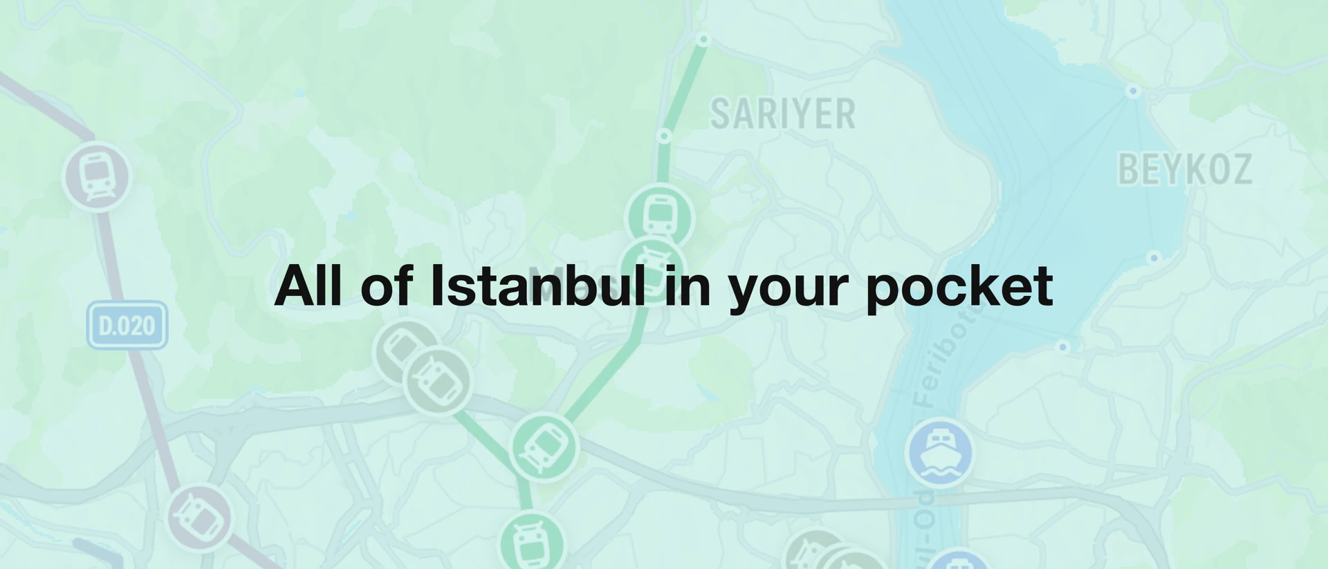 MetroFlow: Istanbul Transit product page header
