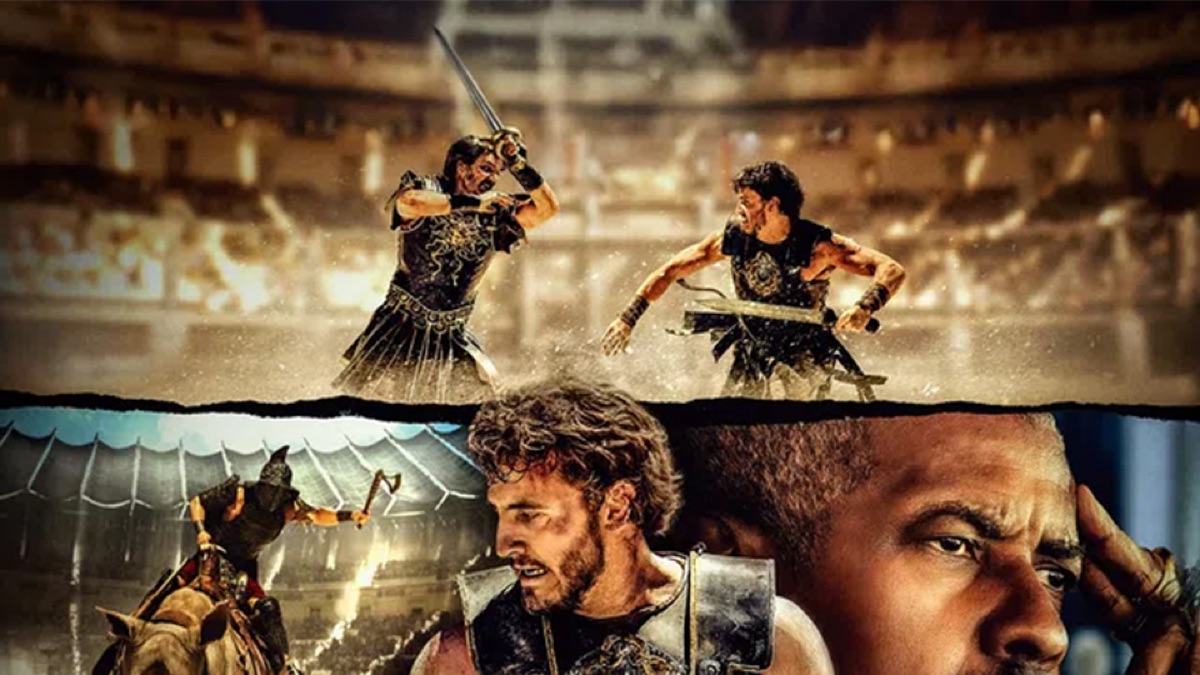 글래디에이터 2 IMAX2D, 글래디에이터 1편이 인생 영화 중 한편으로 가슴에 들어온지 벌써 24년전인 2000년, 24년만에 속편이  나온다고 했을 때 기대 보다는 우려가 컸다. 극을 이끌어가던 카리스마 넘치는 주인공이 죽은 상황에서 그 빈자리를, image size:1200x675