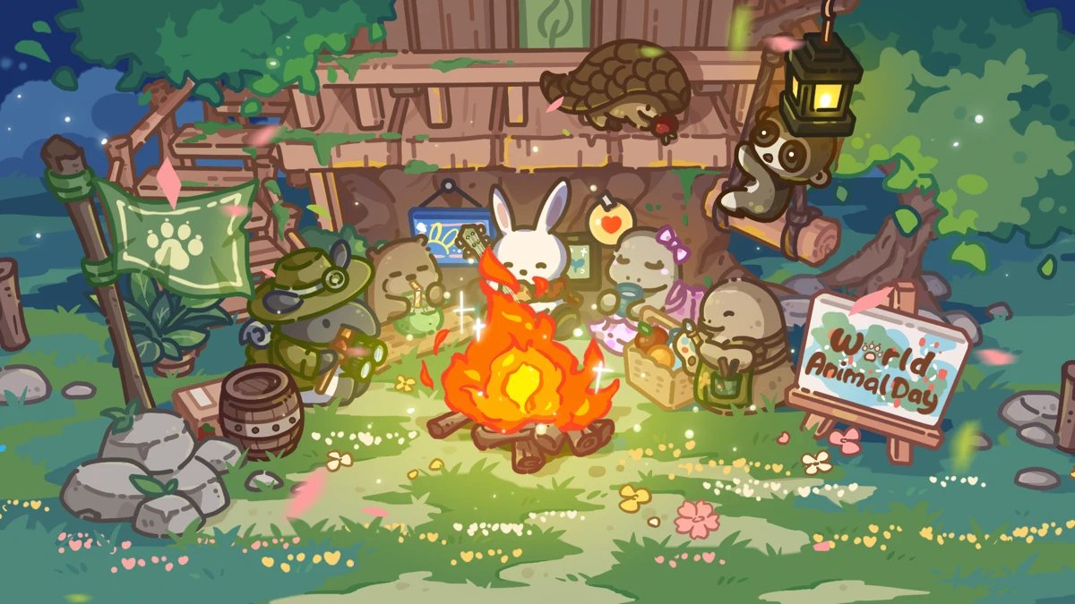 Tsuki Adventure 2 search result, In-app event: River Haven
