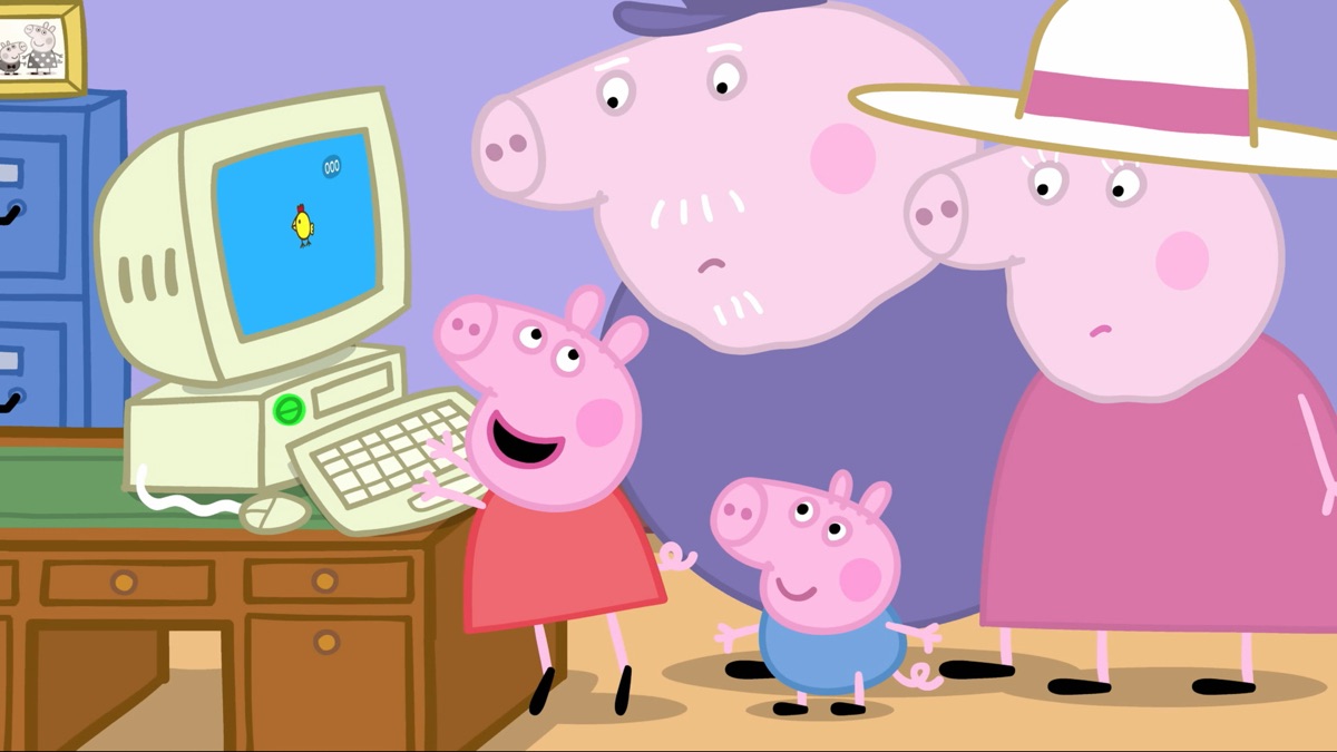 ‎Grandpa Pig's Computer - Peppa Pig (Series 4, Episode 5) - Apple TV (UK)
