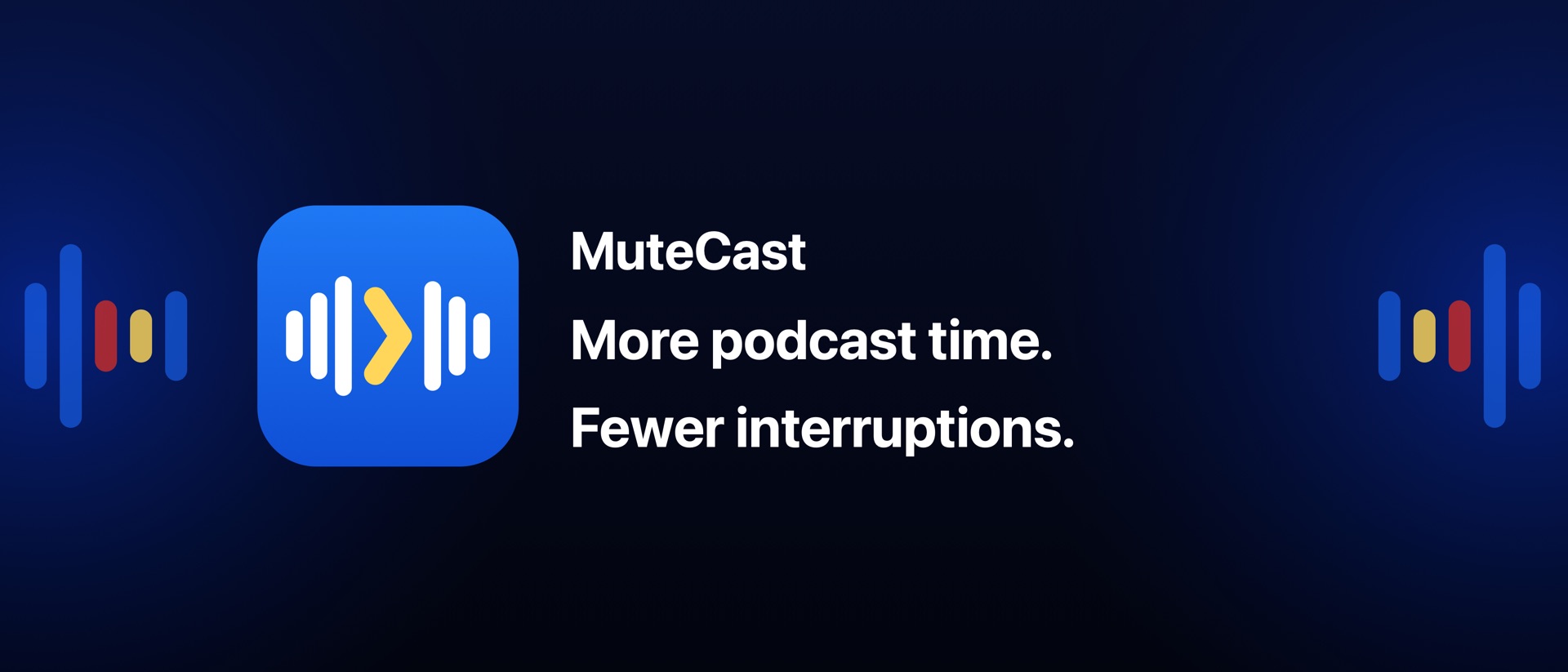 MuteCast product page header