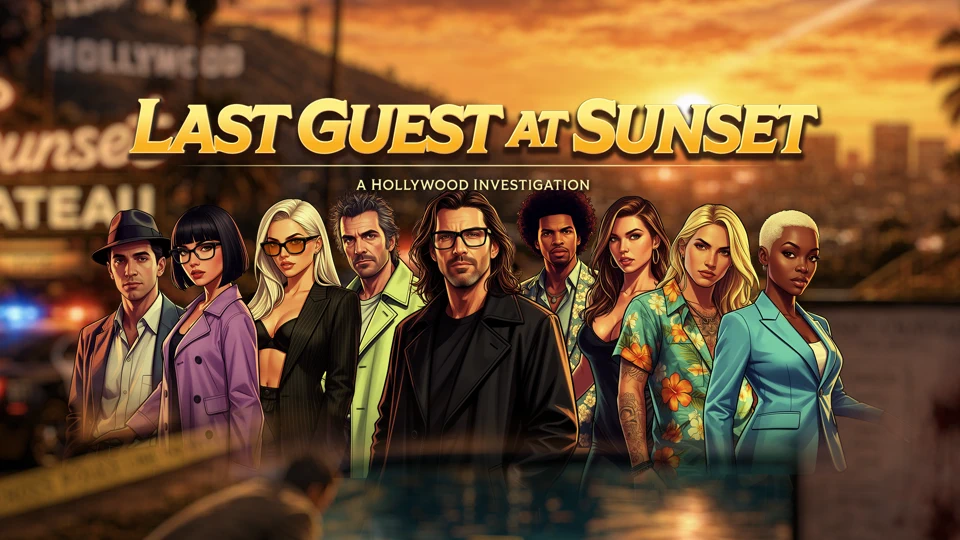 Last Guest at Sunset App Store product page header