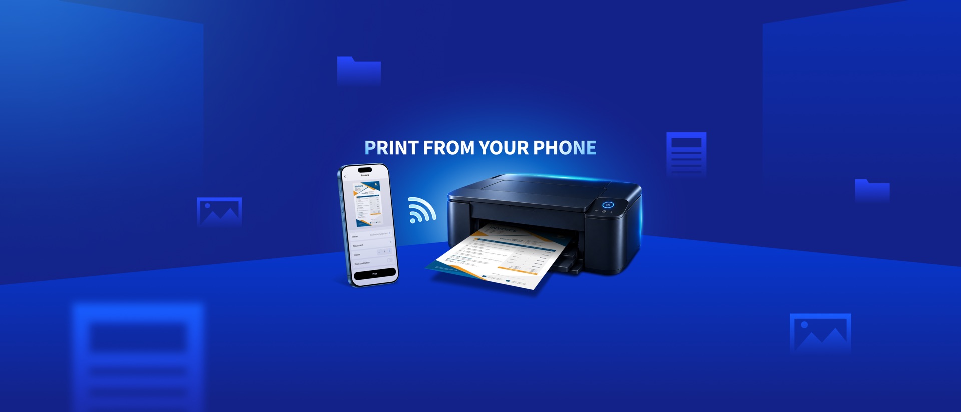 Smart Printer App - Air Print product page header