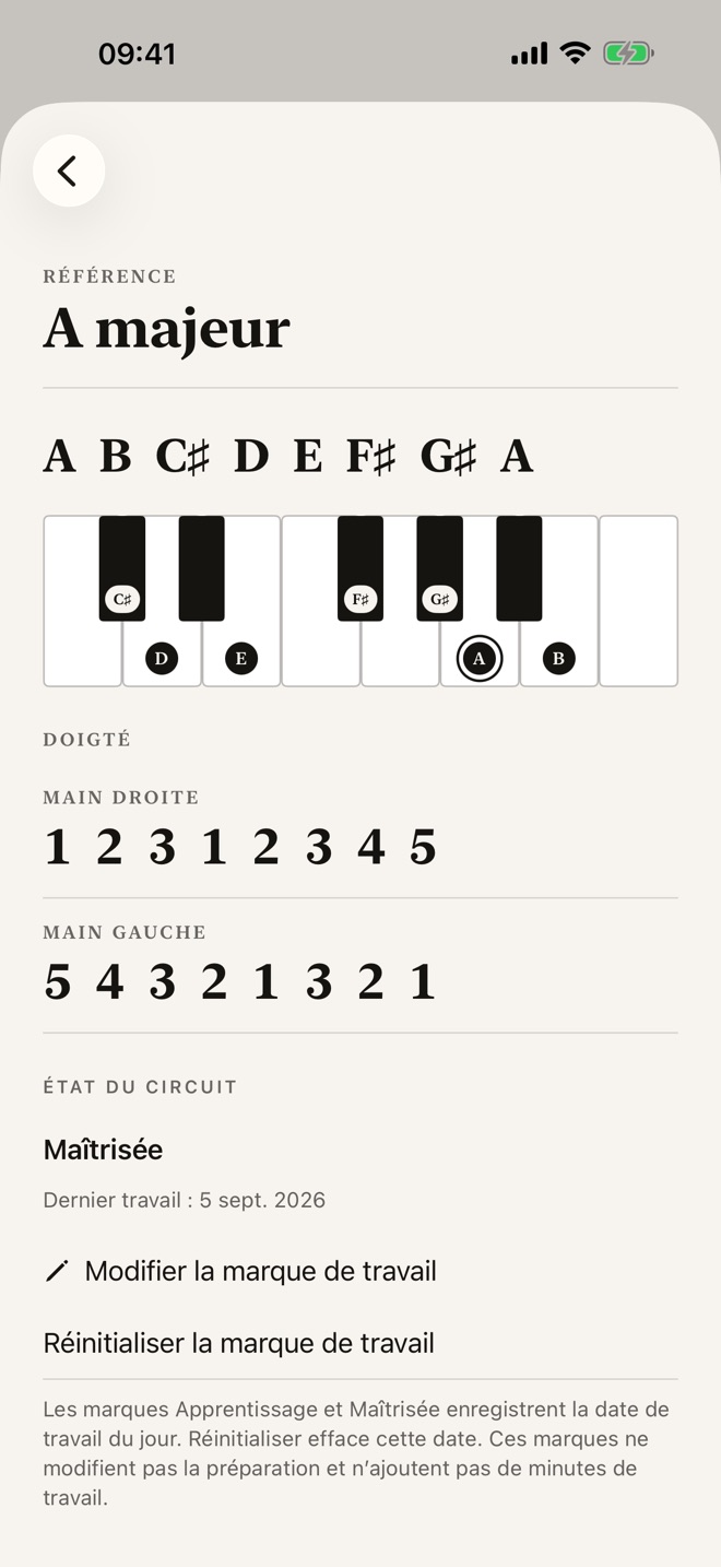 KeysDaily : pratique du piano capture d’écran 4