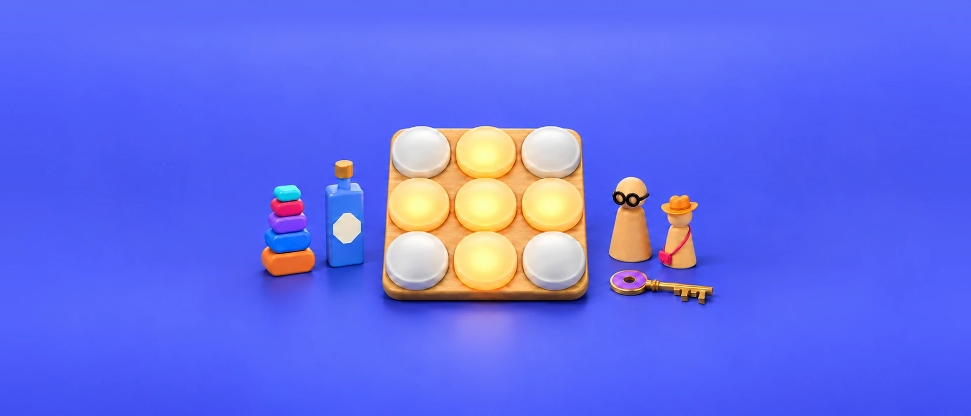 Pensaro: Logic & Memory Games product page header