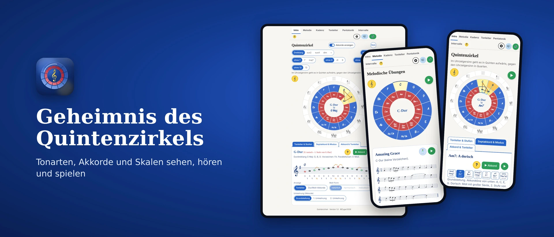 Geheimnis des Quintenzirkels product page header