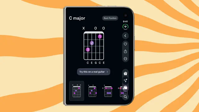 Guitar Chords on iPhone Duo