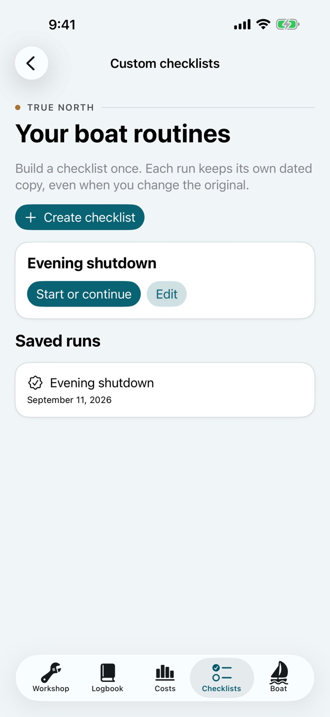HullBook: Boat Maintenance Log screenshot 3