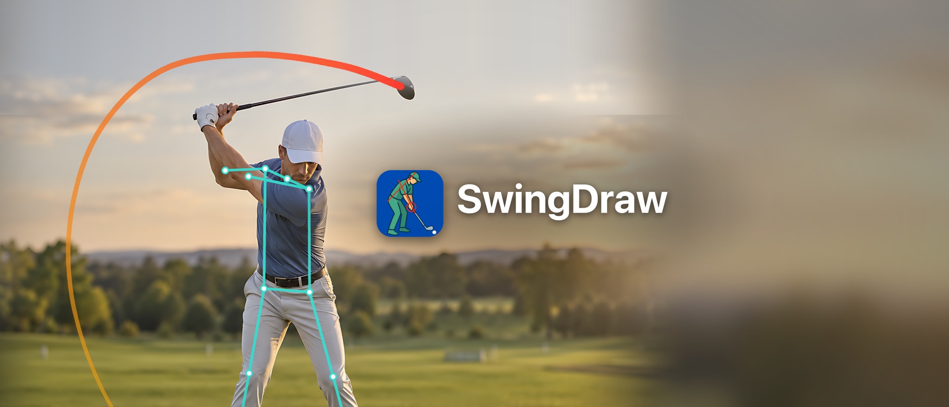 SwingDraw: Golf Swing Analyzer product page header
