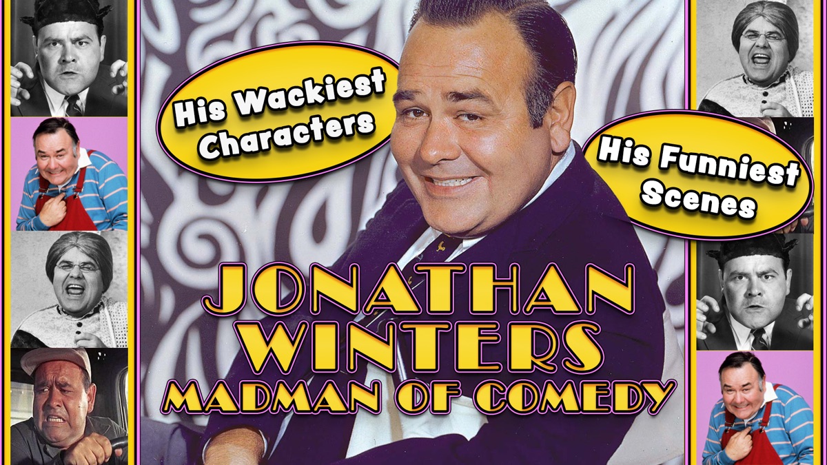 Jonathan Winters Madman of Comedy - His Wackiest Characters, His ...