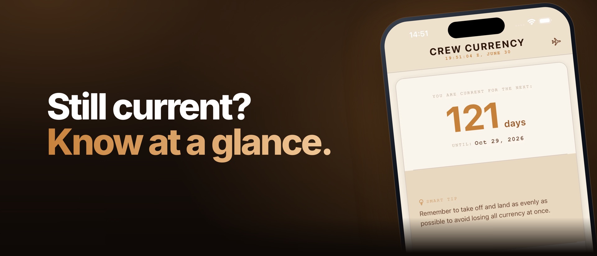 Crew Currency product page header