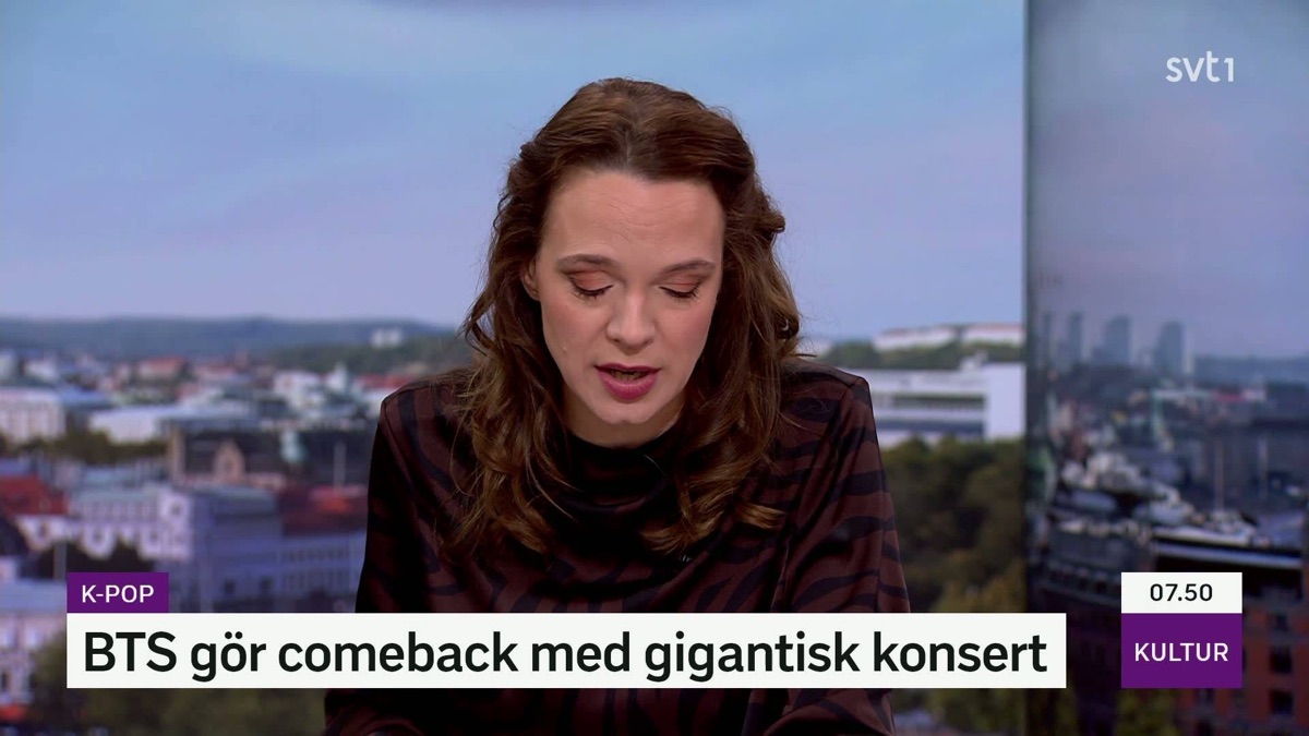‎Idag 07:45 – Kulturnyheterna (säsong 2026, avsnitt 295) – Apple TV (SE)