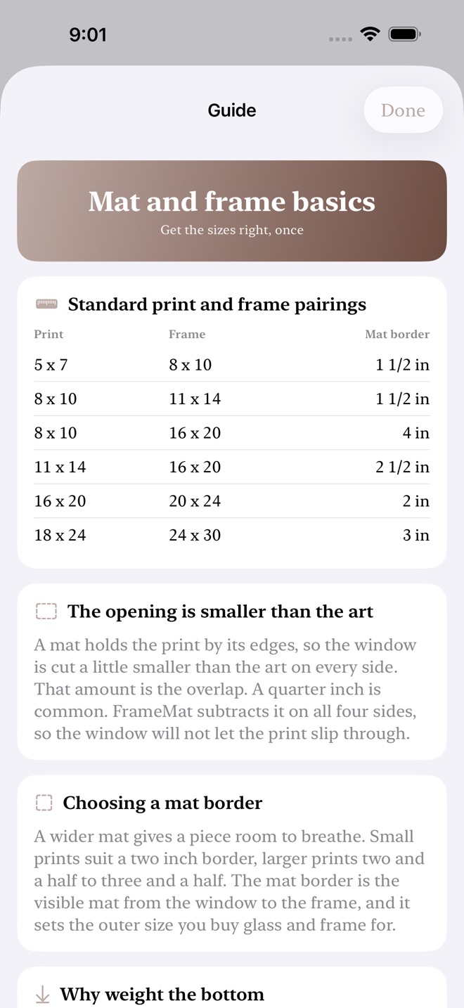 FrameMat: Framing Math capture d’écran 4