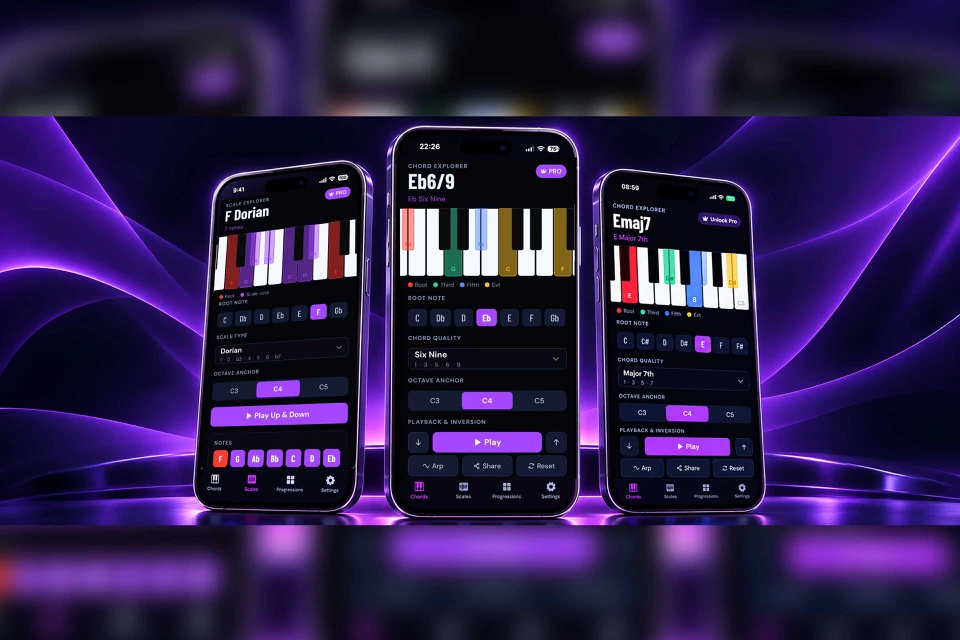 ChordLink Piano Chords App Store search result