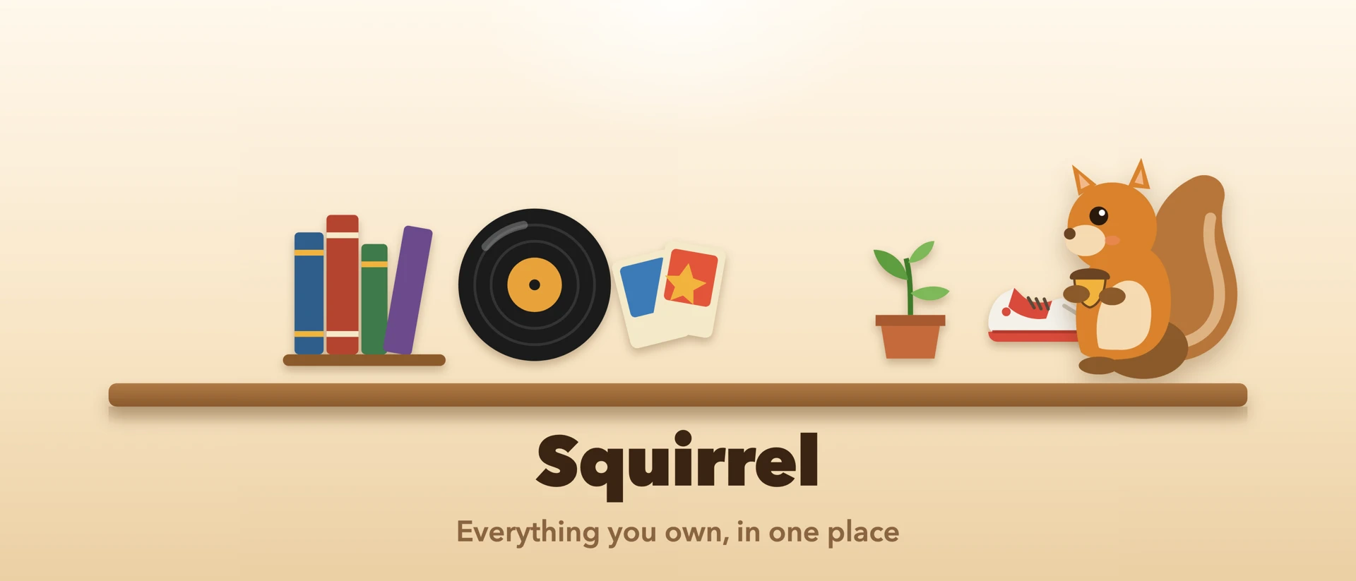 Squirrel: Catalog Collections App Store product page header