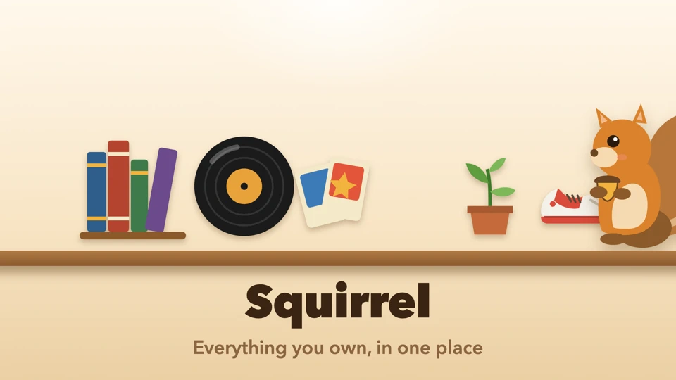 Squirrel: Catalog Collections App Store product page header