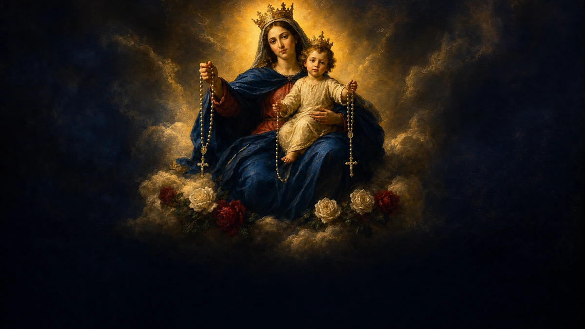 AngelGuard: Spiritual Warfare search result, In-app event: October Rosary Challenge