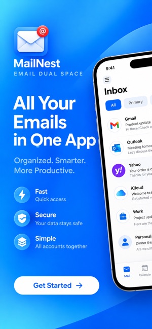 Email Dual Space - MailNest screenshot 1