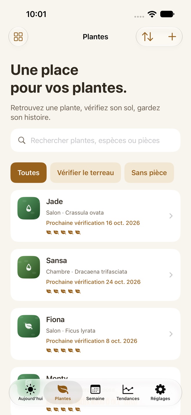 LeafTend : soin des plantes capture d’écran 3