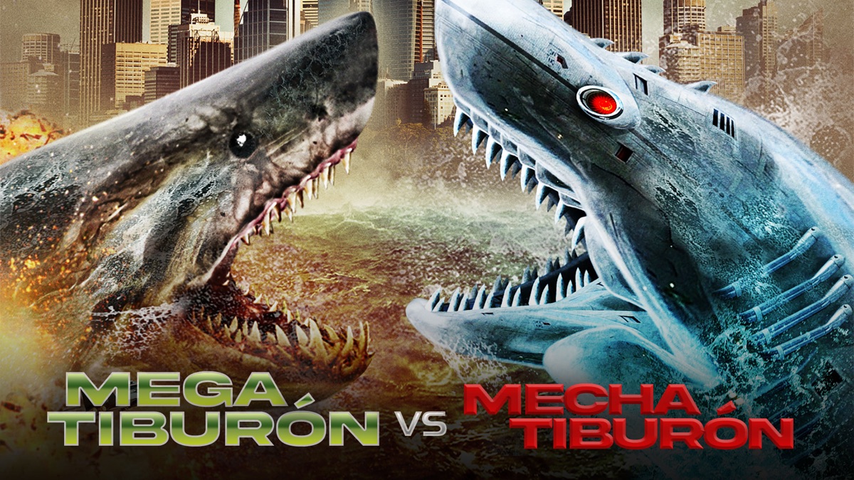 Mega Tiburón vs Mecha Tiburón Apple TV