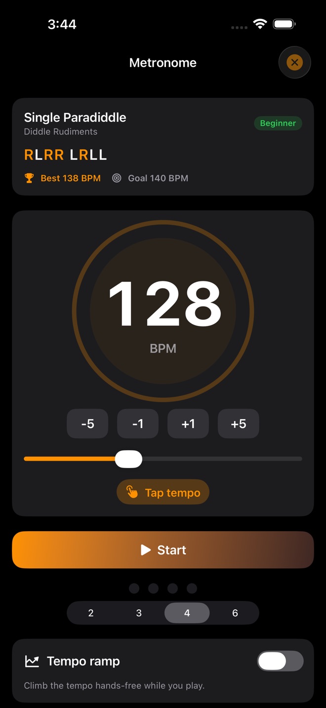 StickTime: Drum Practice screenshot 2