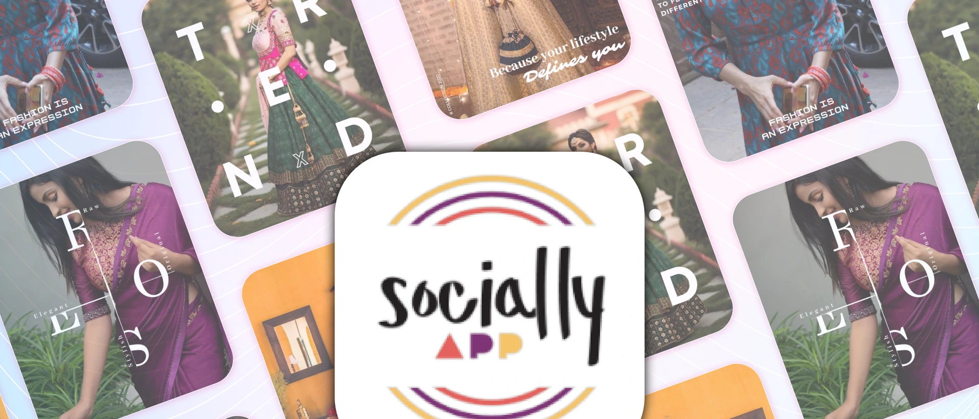 Socially Apps product page header