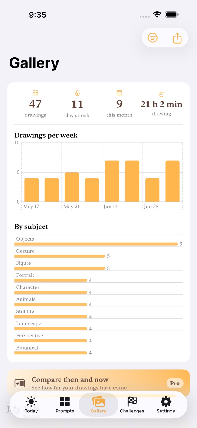 SketchSpark: Draw Daily screenshot 3