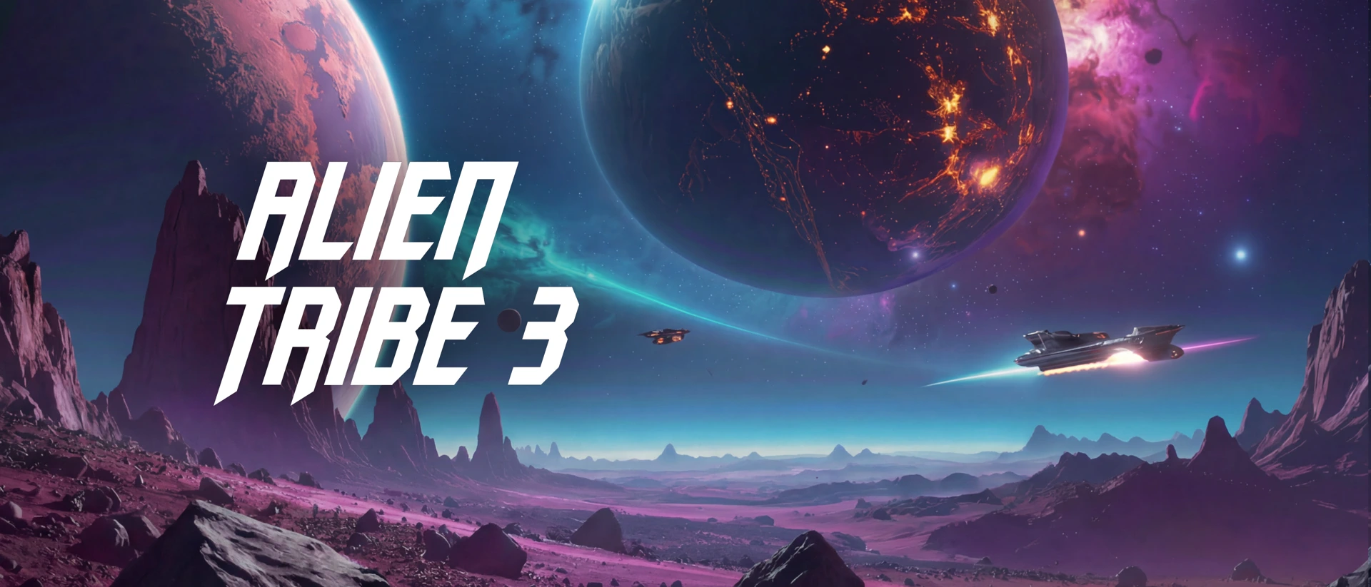 Alien Tribe 3: RTS product page header