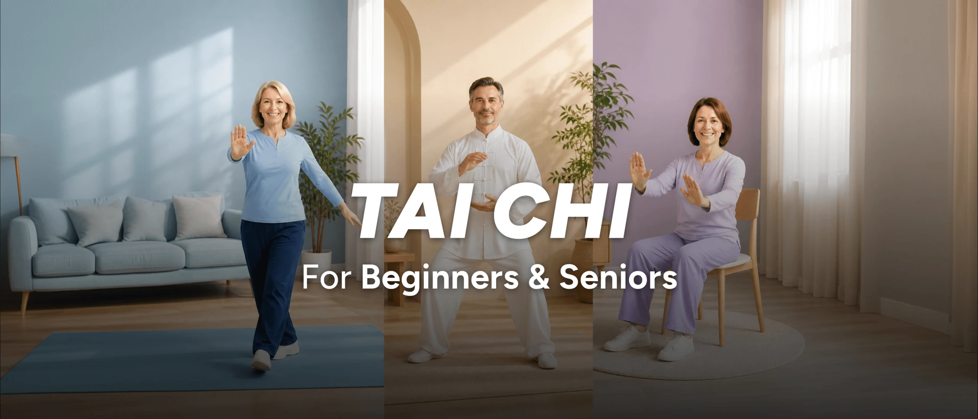 Tai Chi for Beginners at Home product page header