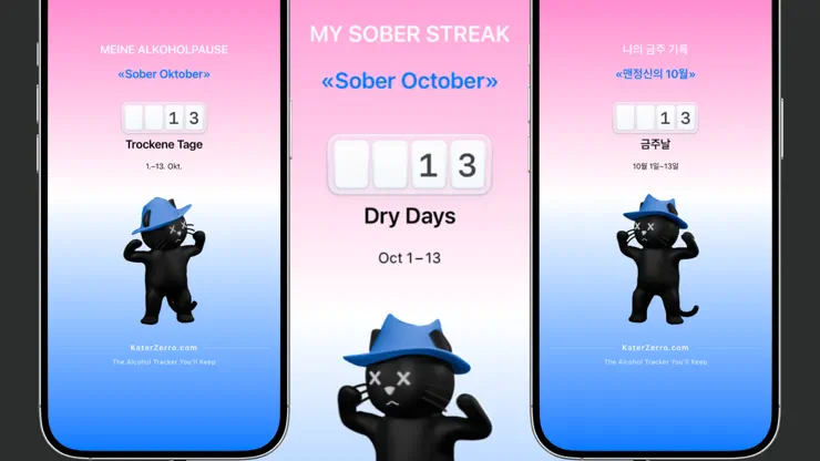 Sober October is here.