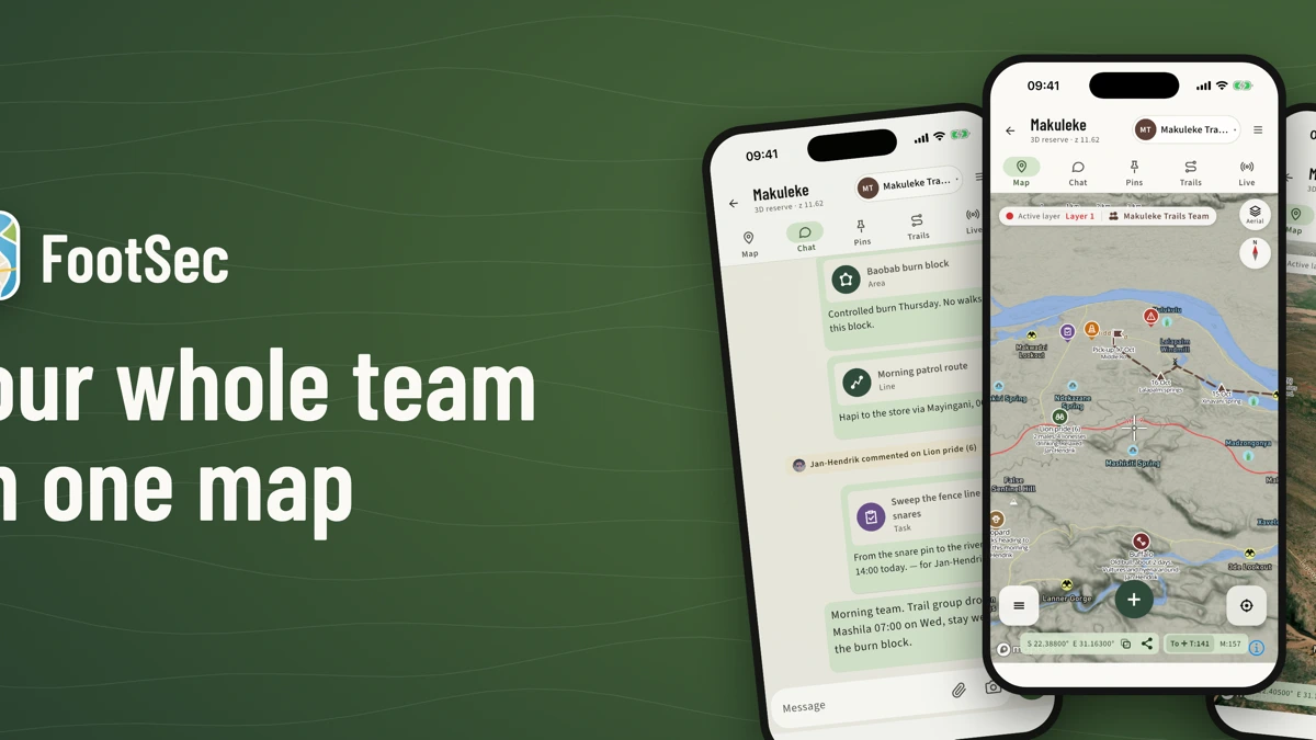 FootSec App Store product page header