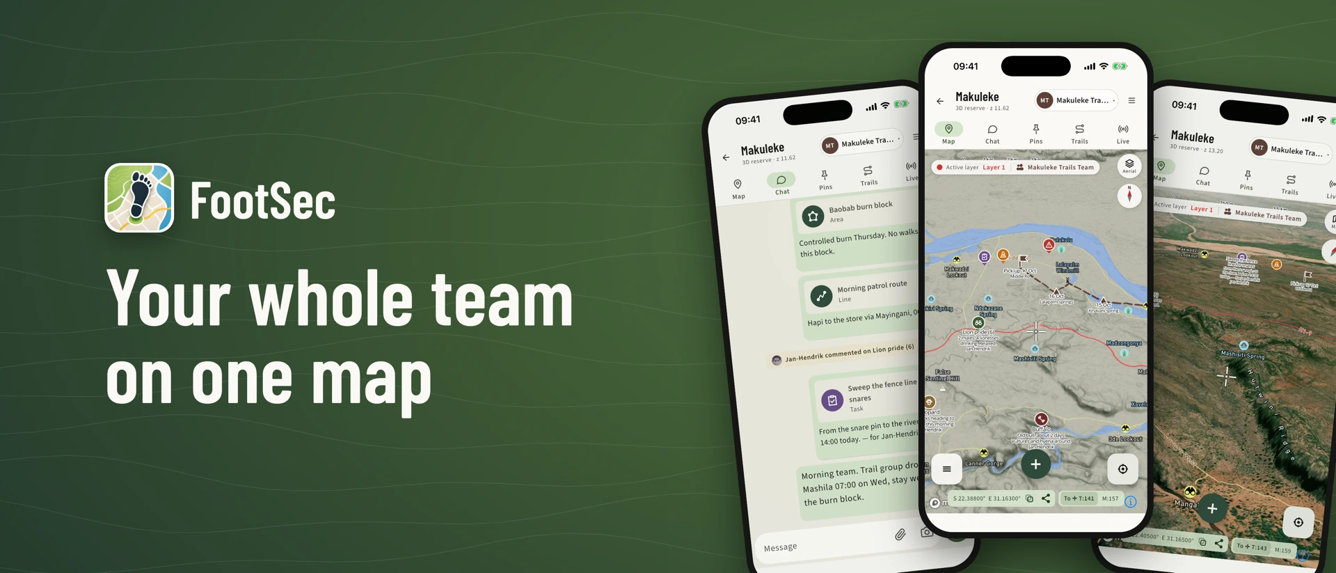 FootSec product page header