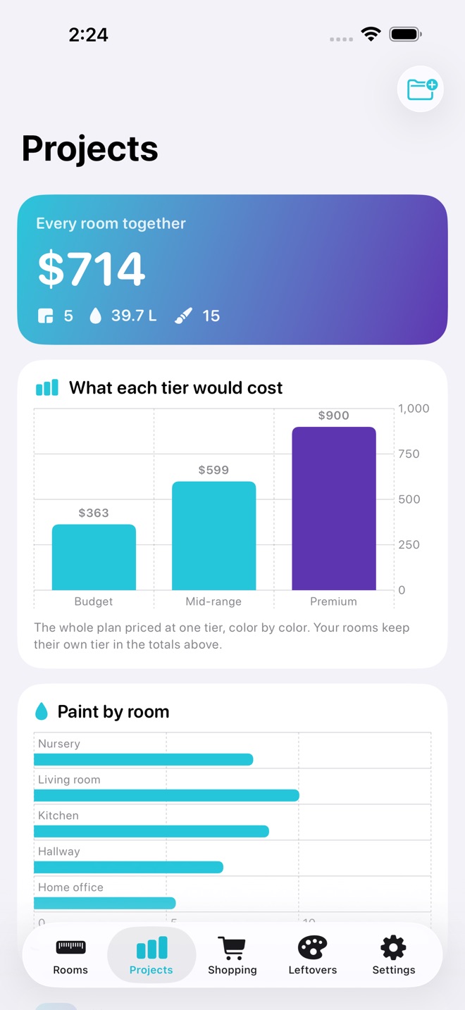 CoatCount: Paint Estimator screenshot 3