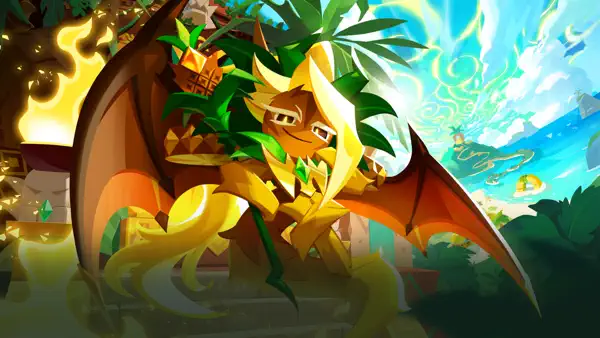 Ananas Dragon Cookie