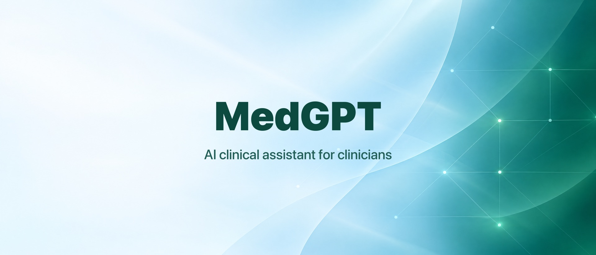 Med GPT: AI Doctor Assistant product page header