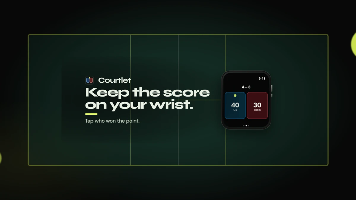Courtlet App Store product page header