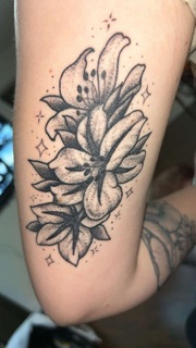 Heart Under Blade Tattoo