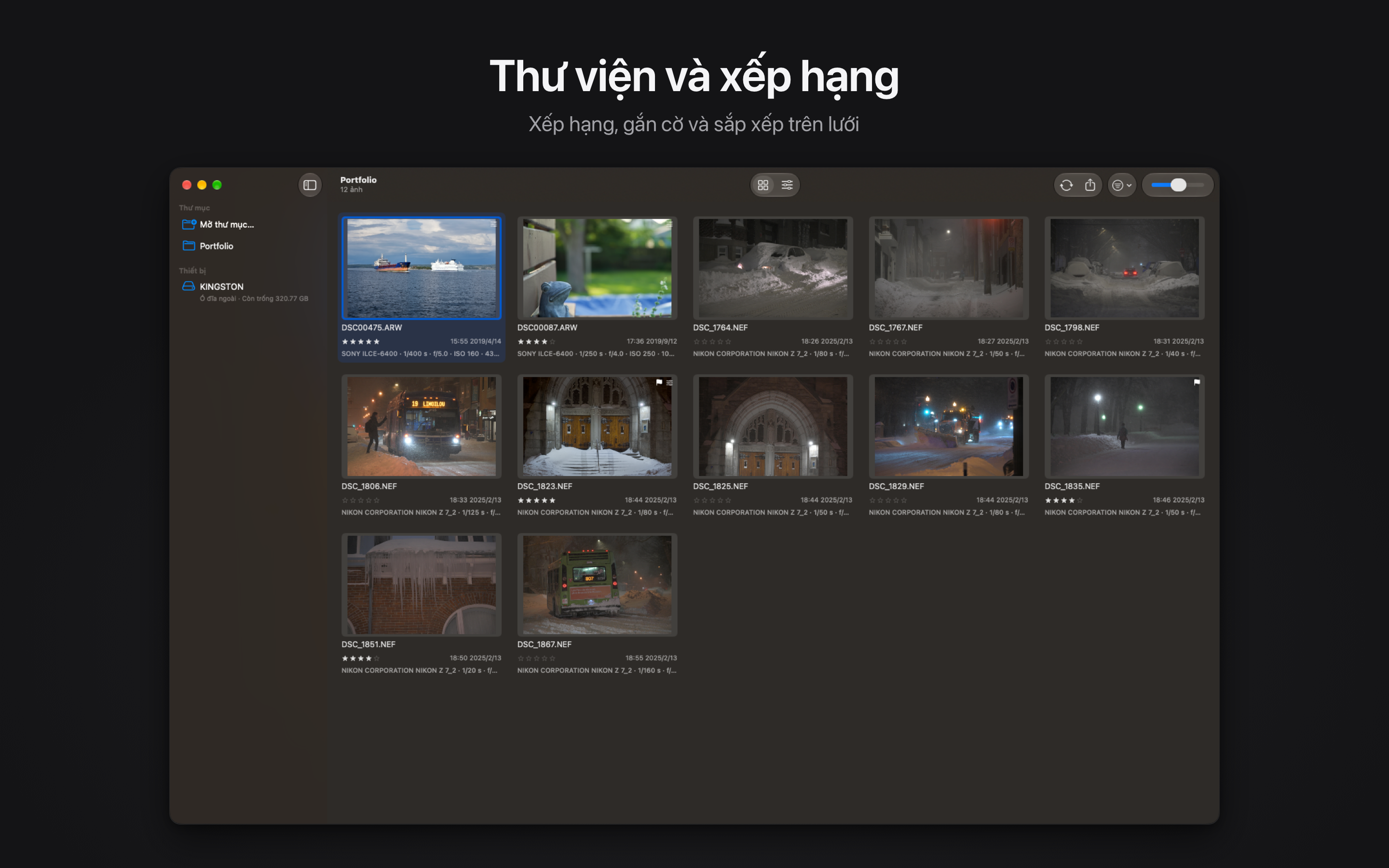 Rawed: RAW Photo Editor macOS screenshot 4 showing app interface